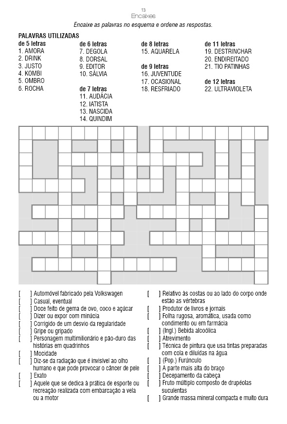 so palavras cruzadas 6