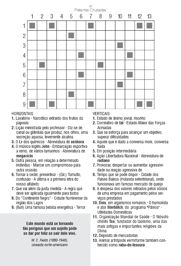 so palavras cruzadas 8